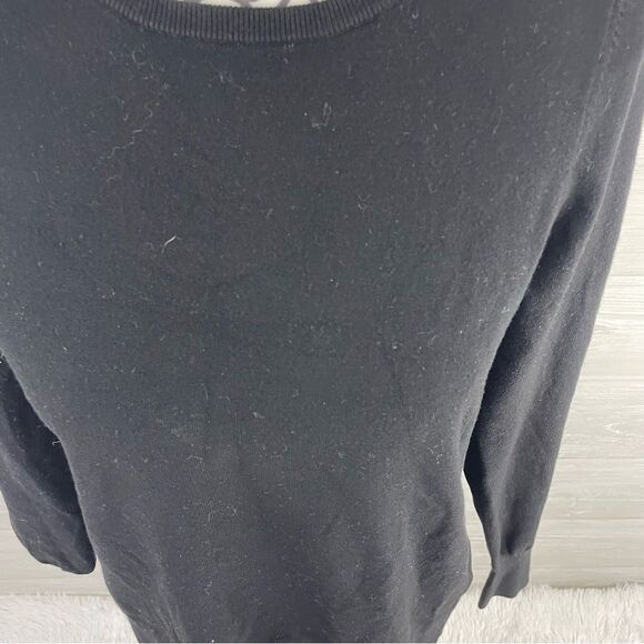 Karen Millen Chiffon Open Back High Low Sweater - Picture 4 of 10